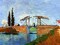 Lanlois Bridge Arles Poster Print by Vincent Van Gogh - Item # VARPDX374501